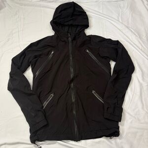 Lululemon Rise and Shine Jacket Full Zip Lightweight Windbreaker Women’s 6 Black